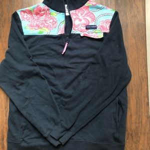 Navy Simply Southern pull over